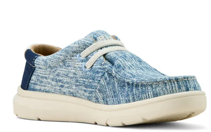 Ariat Kids Washed Denim and Dark Denim Hilo