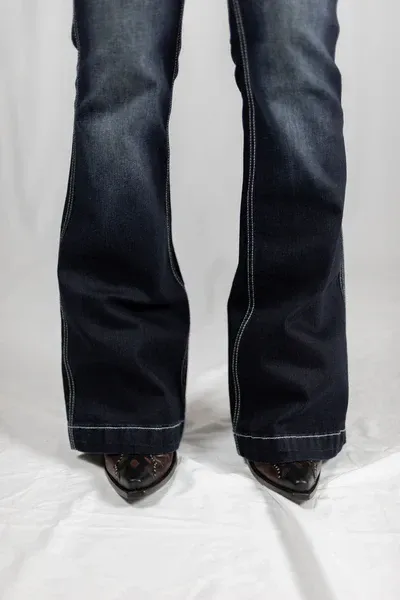 CC Western Ladies JoJo Dark Wash Jean
