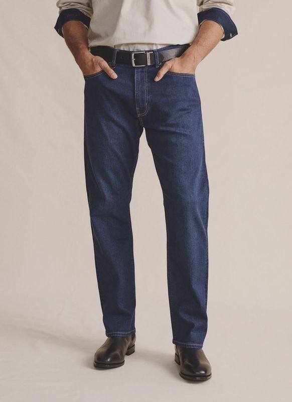 Kidman Mens Kilmore Regular Dark Wash Jean