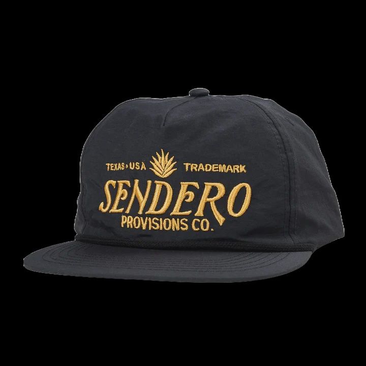 Sendero Logo Cap Black Gold