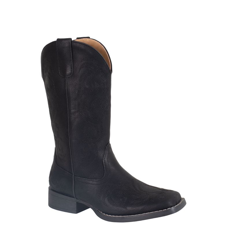 Roper Riley Square Black Boot