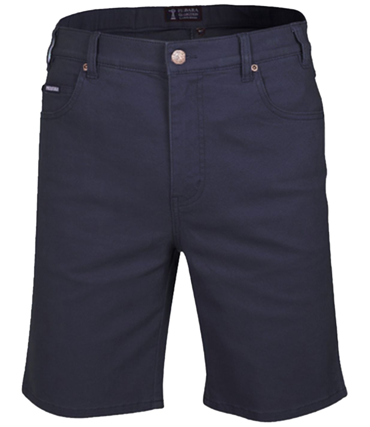 Pilbara Mens Cotton Stretch Ink Navy Jean Short