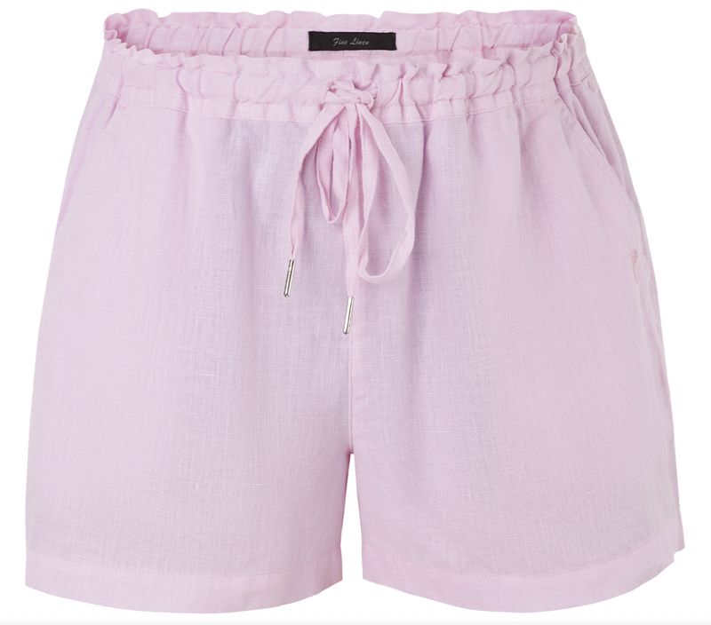 Pilbara Ladies Olivia Linen Pink Short