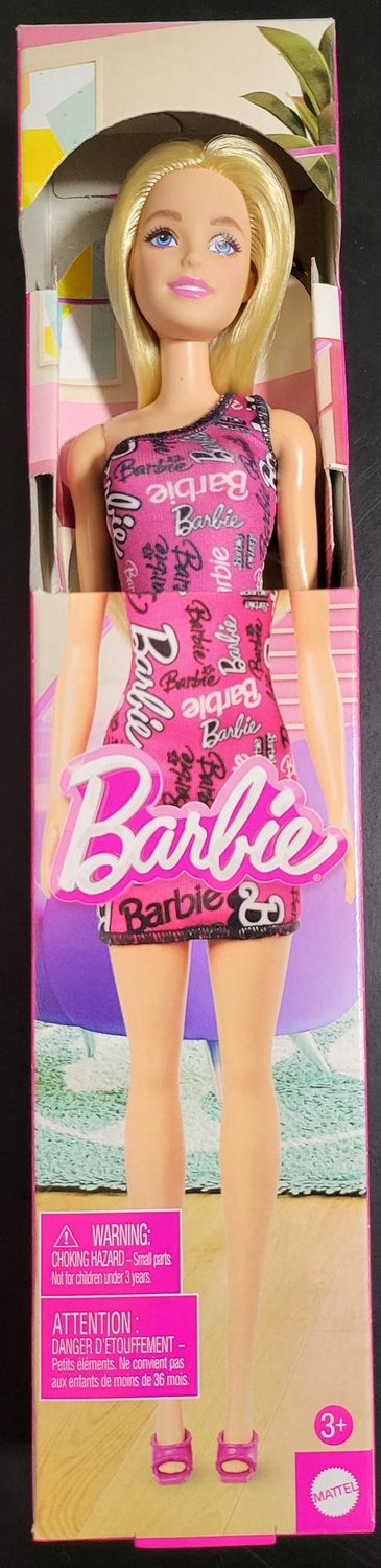 Barbie Doll  Pink Barbie Dress (Blonde)