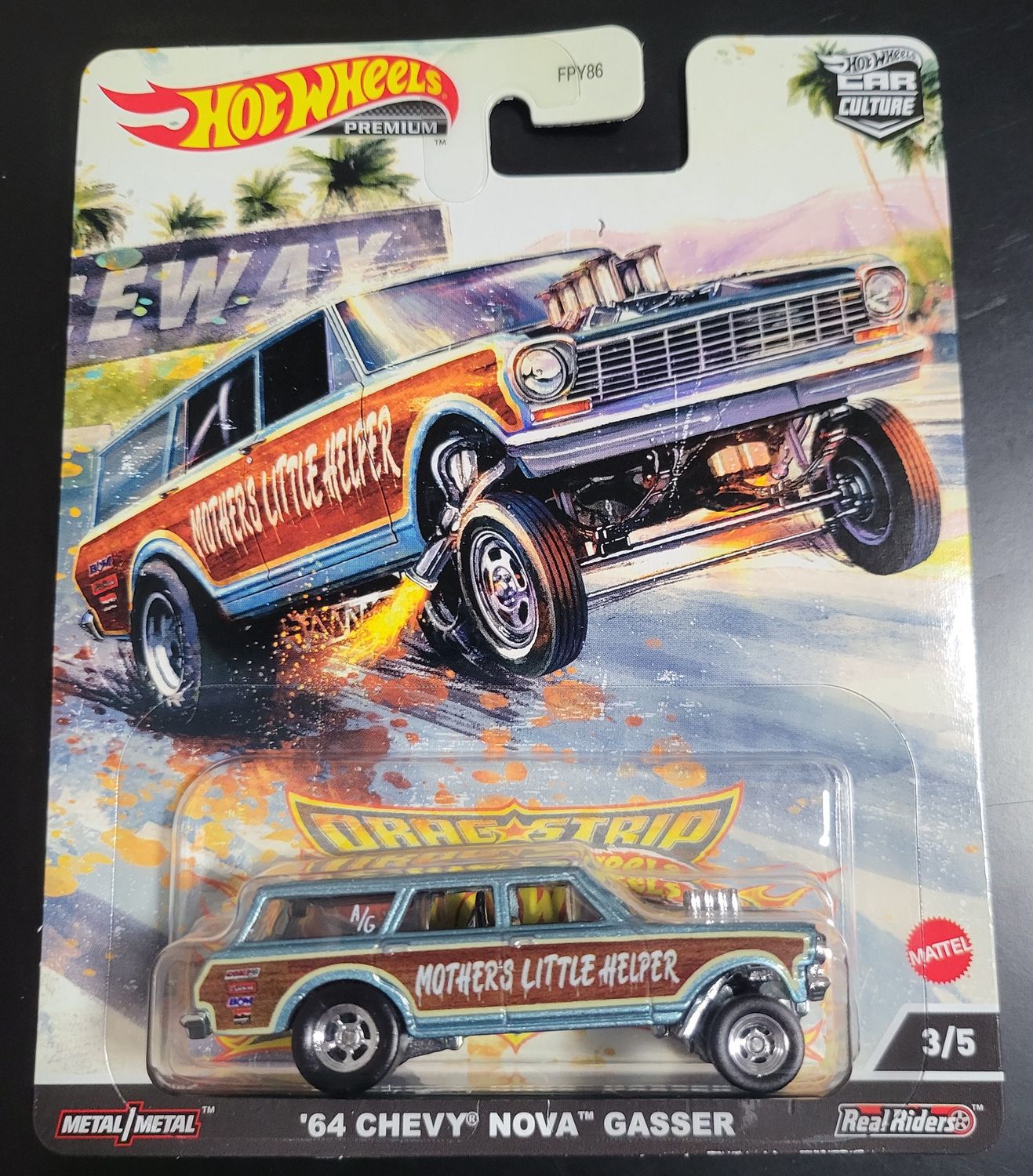 Hot Wheels  '64 Chevy Nova Gasser