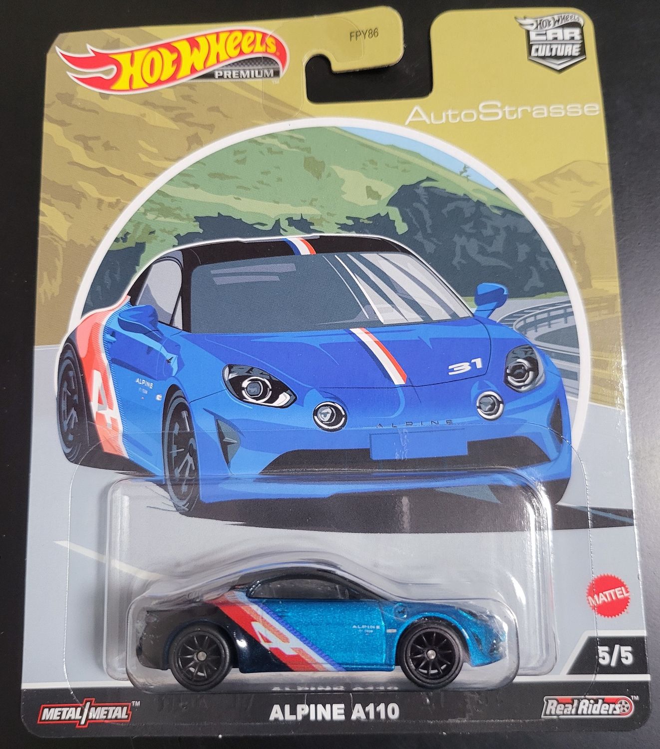 Hot Wheels AutoStrasse Alpine A110