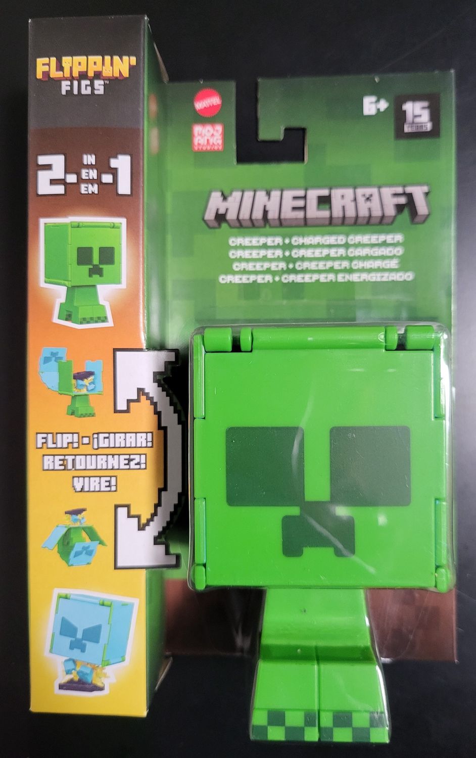 Minecraft Flipping Figs (Creeper)