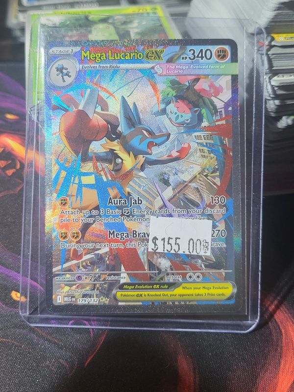 Raw Mega Lucario 179/132