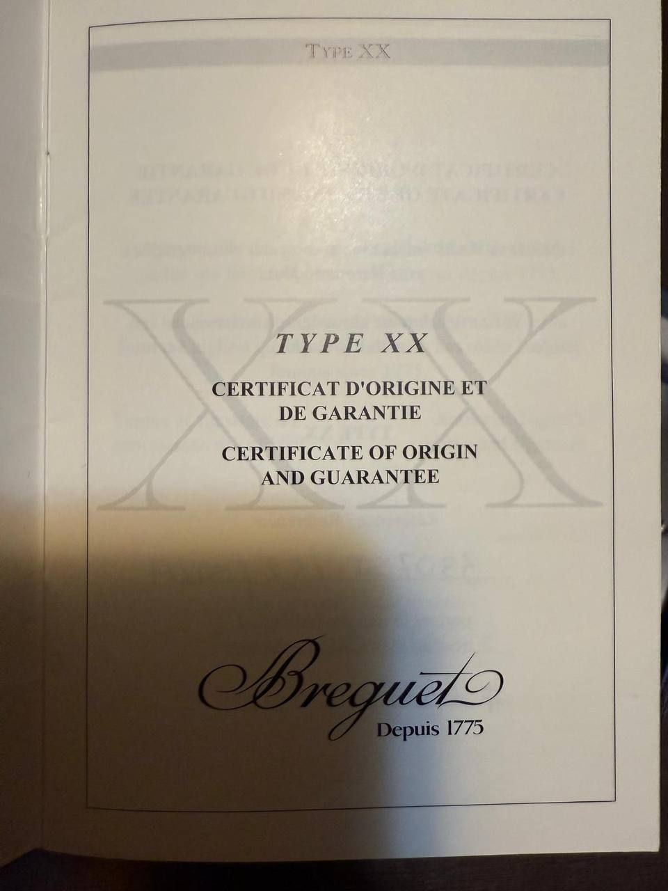 BREGUET TYPE XX