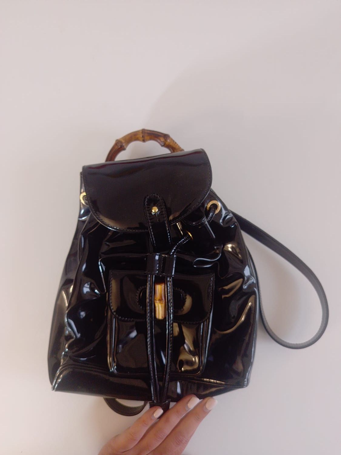 ZAINO GUCCI CON MANICO IN BAMBU BY TOM FORD