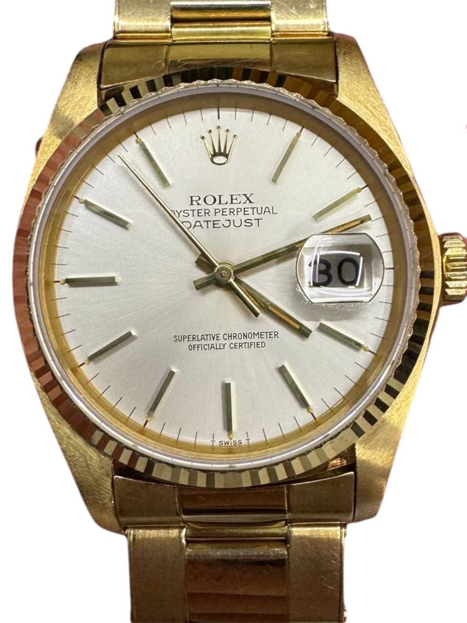 Rolex DateJust Gold