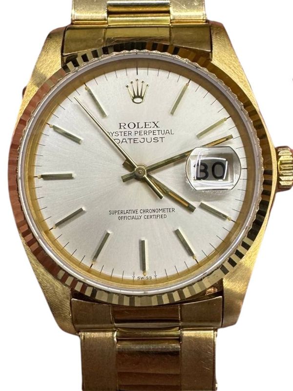 ROLEX DATEJUST GOLD