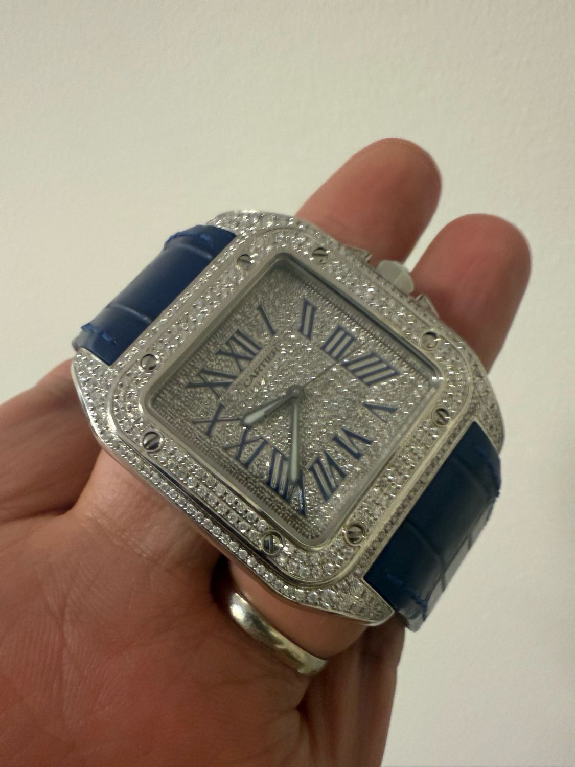 Cartier Santos XL Diamond 