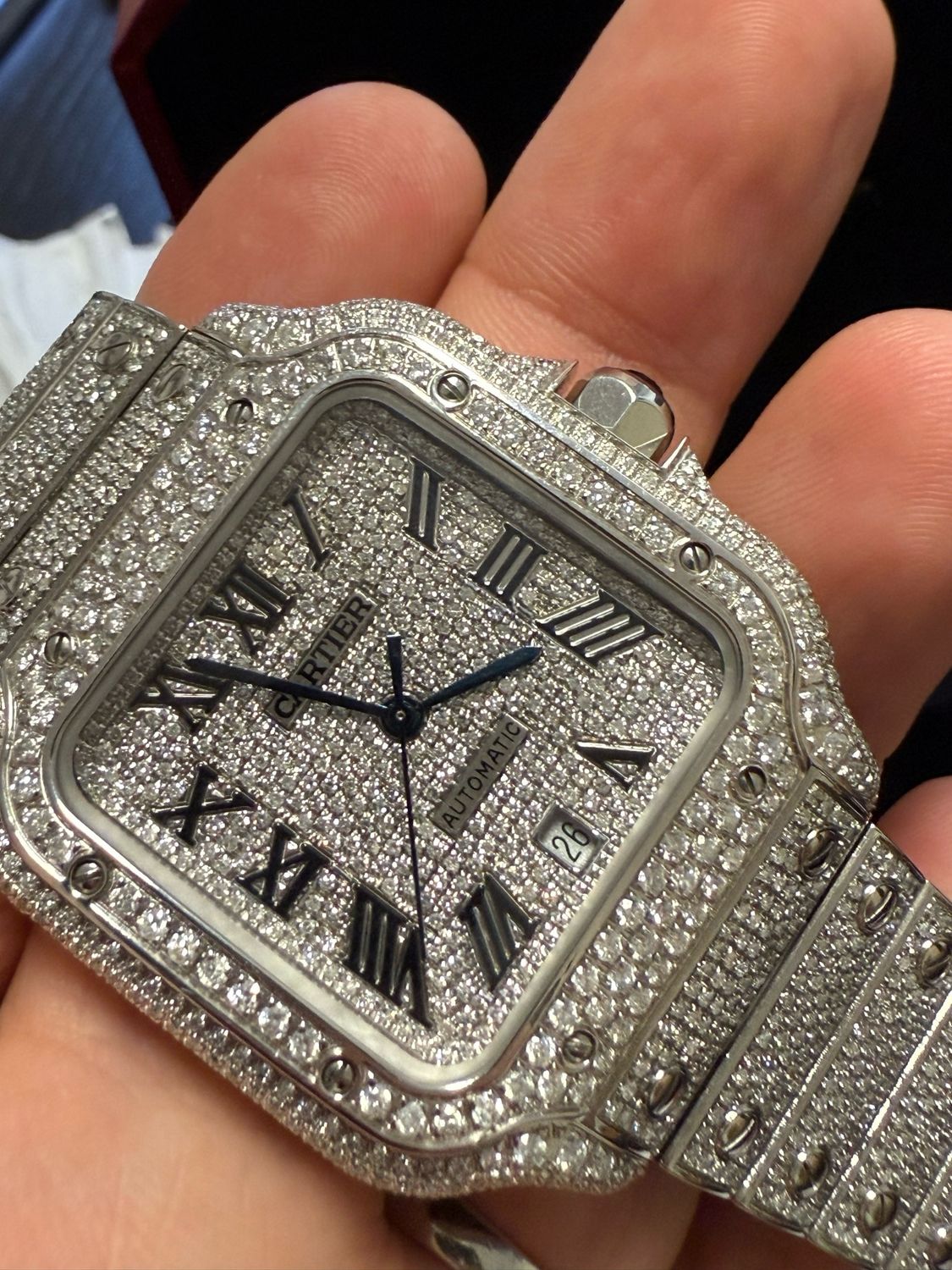 Cartier Santos Diamond 