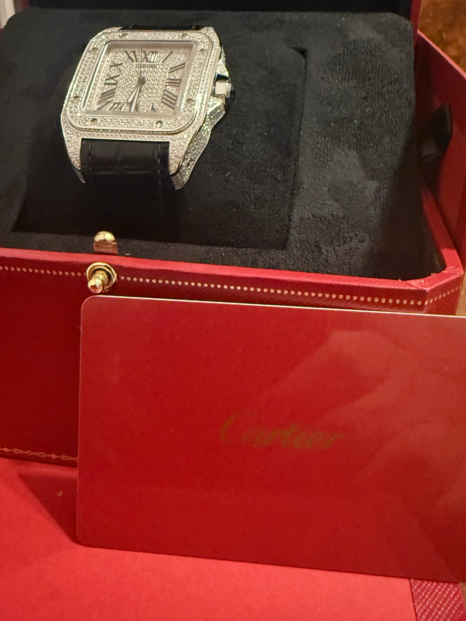 CARTIER SANTOS DIAMOND