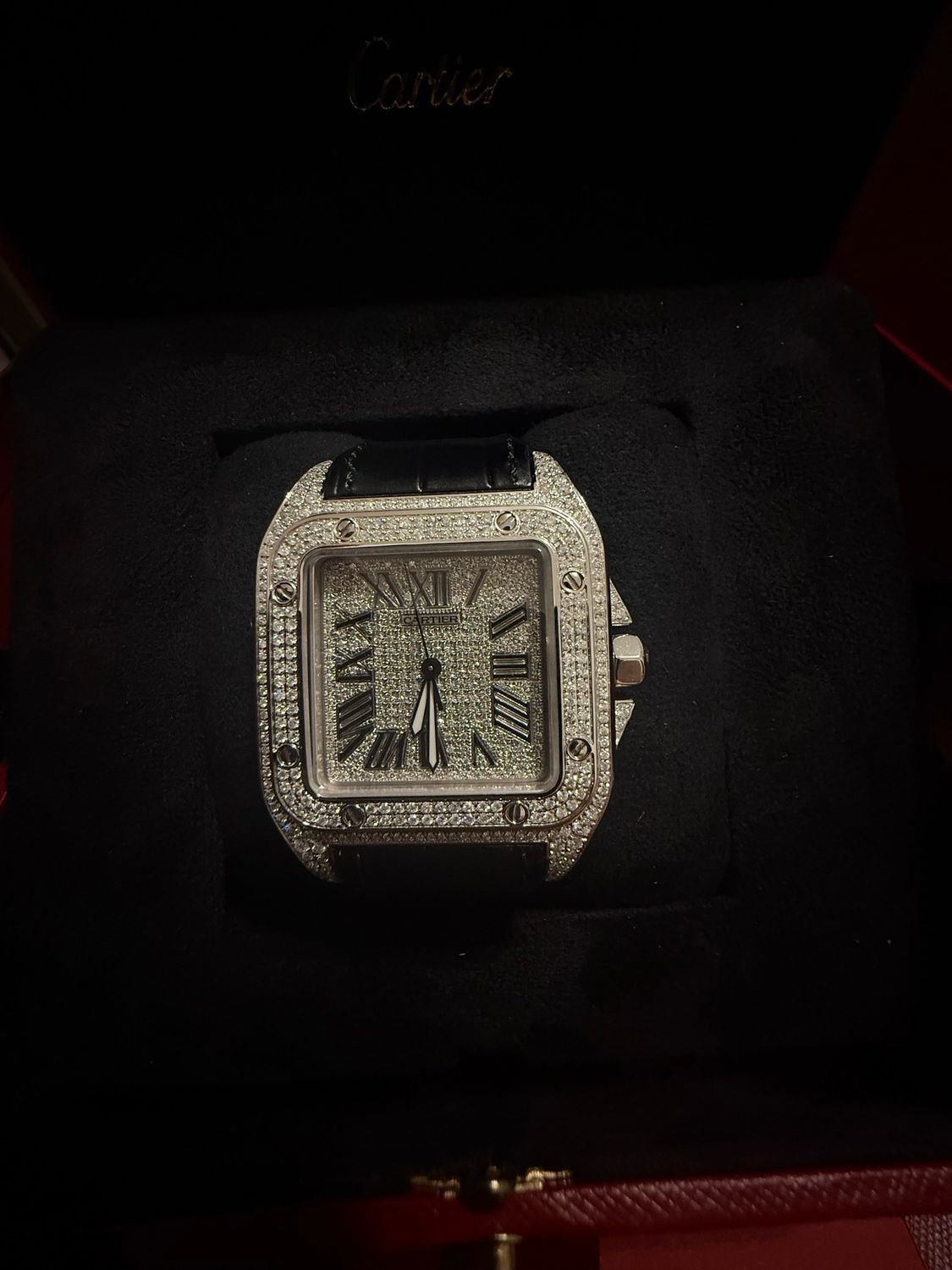 Cartier Santos Diamond