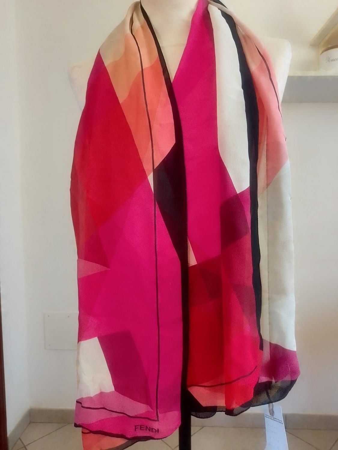 FOULARD A SCIARPA FENDI