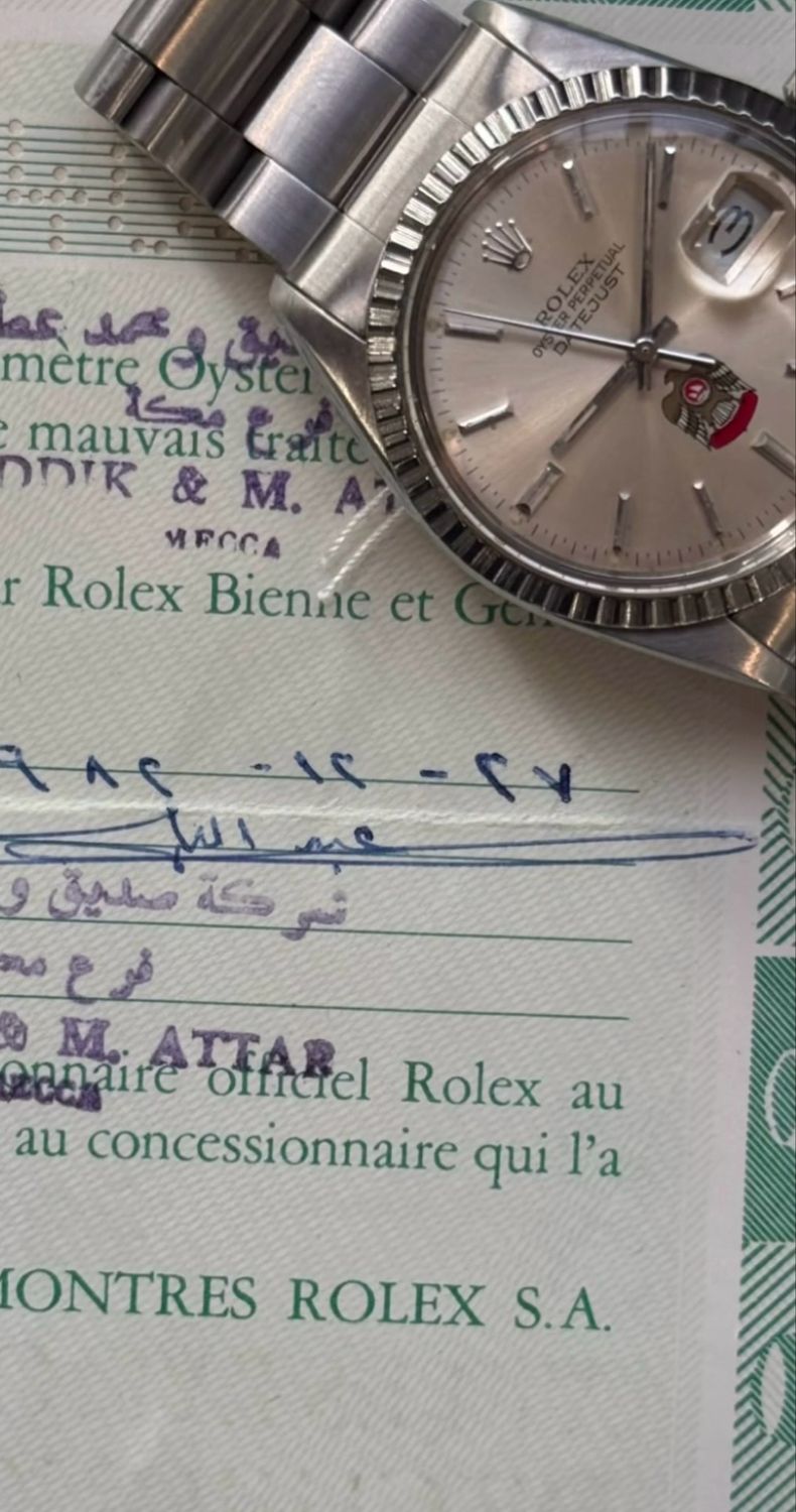 ROLEX DATEJUST ARAB