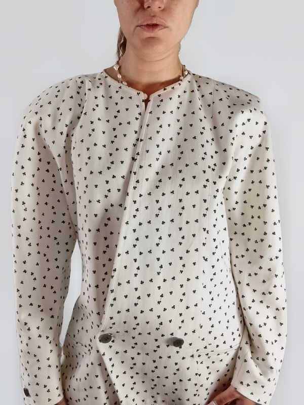 BLAZER GENNY CON MICROFANTASIA