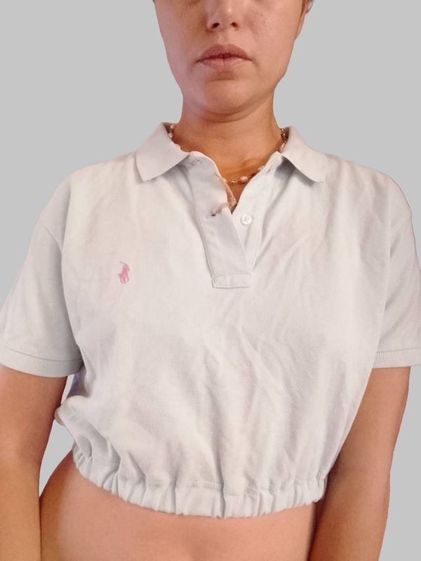 POLO CROP TOP