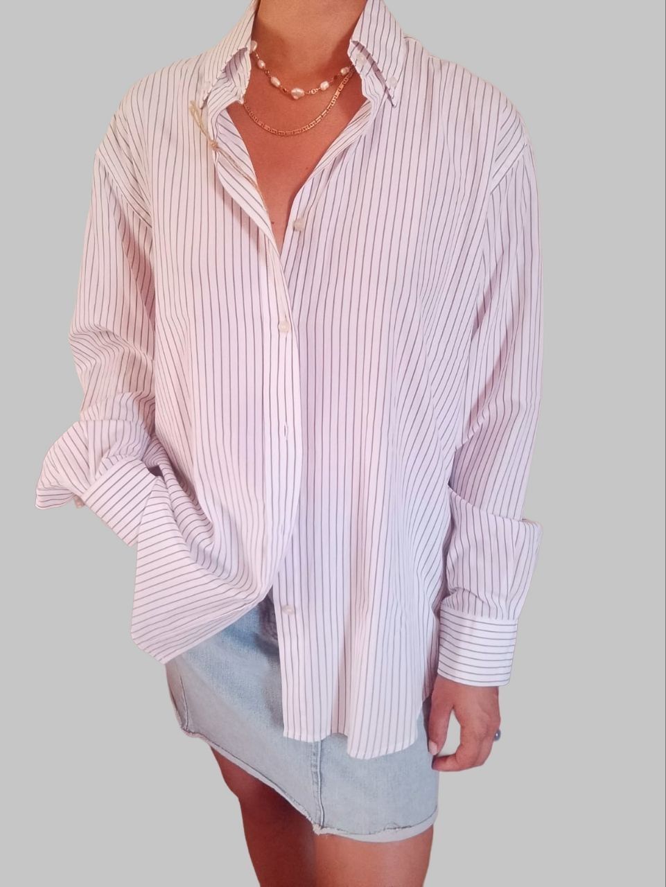 CAMICIA A RIGHE REGINA SCHRECKER CAMICIA A RIGHE REGINA SCHRECKER