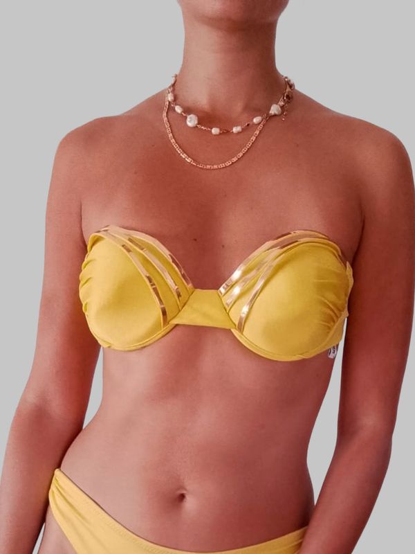 COSTUME LA PERLA GIALLO