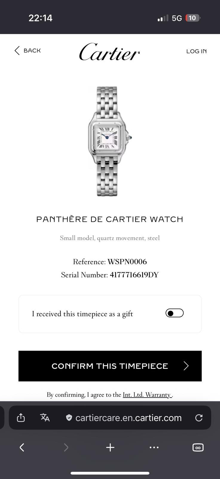 CARTIER PANTHER DIAMOND