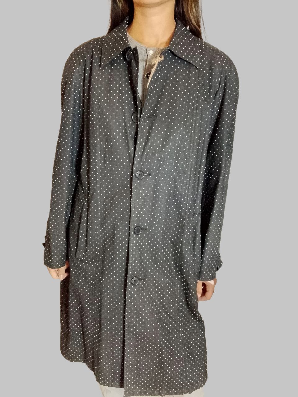 TRENCH COAT A POIS TRENCH COAT A POIS