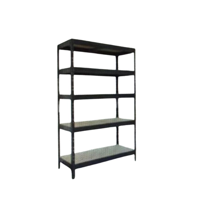 SCAFFALE GRIS ANTRACITA RIVET L - 180 X 120 X 50 CM SCAFFALE GRIS ANTRACITA RIVET L - 180 X 120 X 50 CM