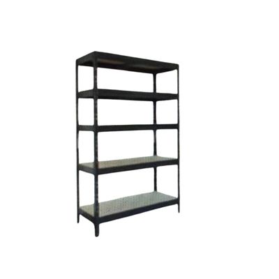 SCAFFALE GRIS ANTRACITA RIVET L - 180 X 120 X 50 CM SCAFFALE GRIS ANTRACITA RIVET L - 180 X 120 X 50 CM