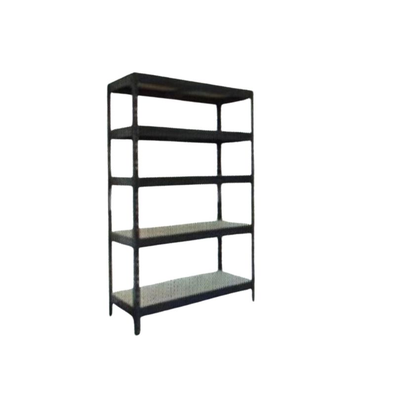 SCAFFALE GRIS ANTRACITA RIVET L - 180 X 120 X 50 CM SCAFFALE GRIS ANTRACITA RIVET L - 180 X 120 X 50 CM