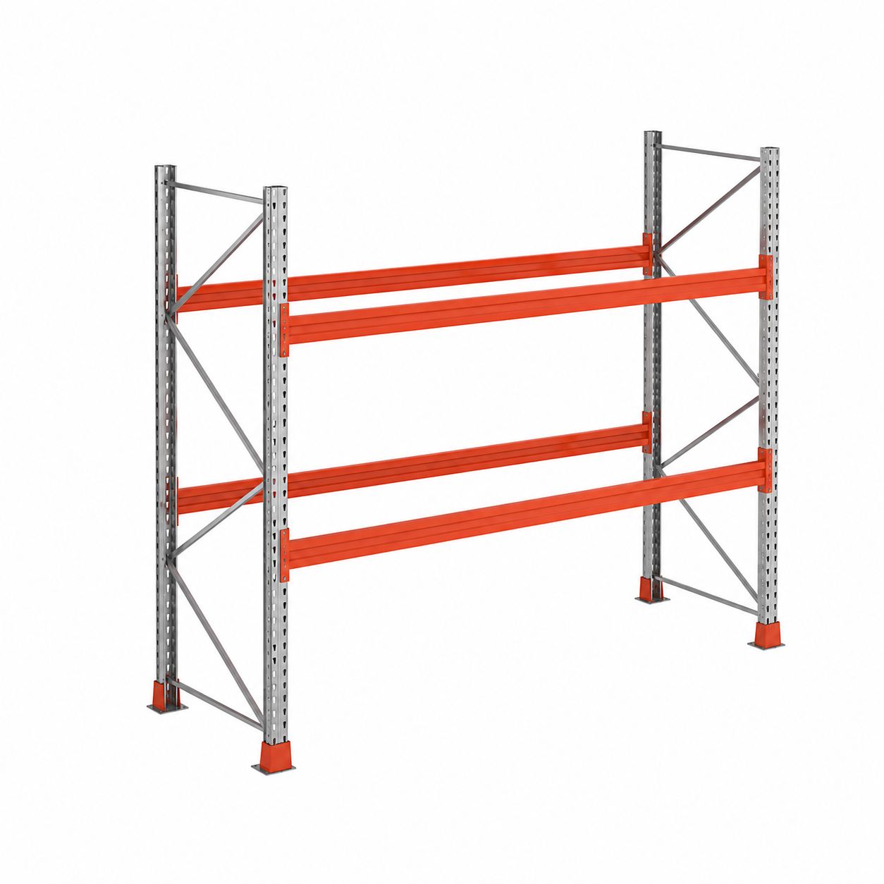 PORTA PALLET USATO MODULO CONTINUO - 250 X 100 X 270 CM