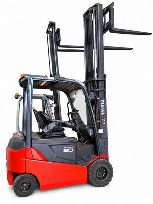 Muletto Elettrico Usato Toyota Traigo 30 – 3000 kg – Alzata 3300 mm – Anno 2017 Muletto Elettrico Usato Toyota Traigo 30 – 3000 kg – Alzata 3300 mm – Anno 2017