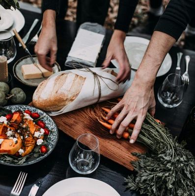 Good food is the foundation of genuine happiness.