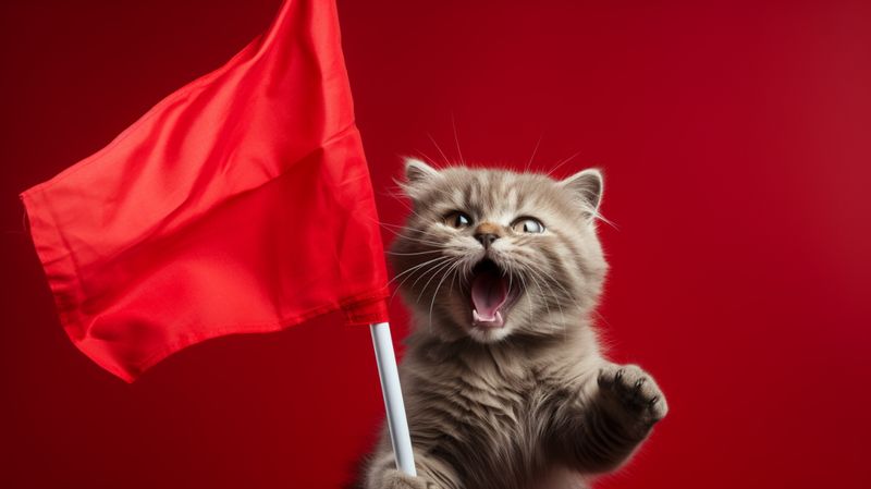 Ignoring the red flags because you wanna see the good in people will cost you later.