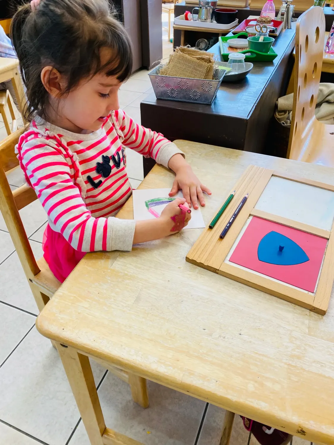 The child builds his inmost self out of the deeply held impressions he receives.