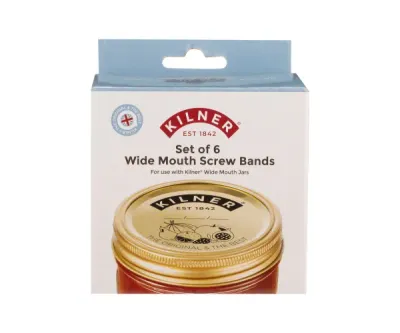Wide Mouth Screw Bands s/6