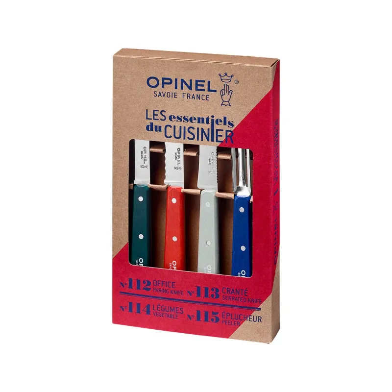 Opinel 4-pk Les Essentials Primo