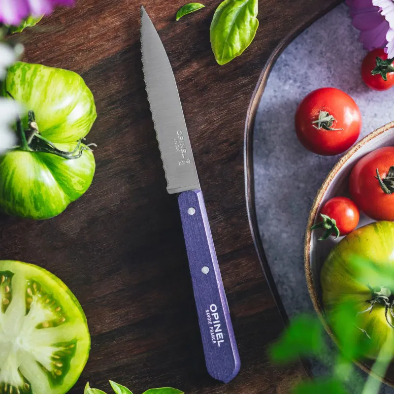 n113 Serrated Paring - Purple