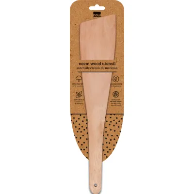 Utensil Spatula Angled Neem