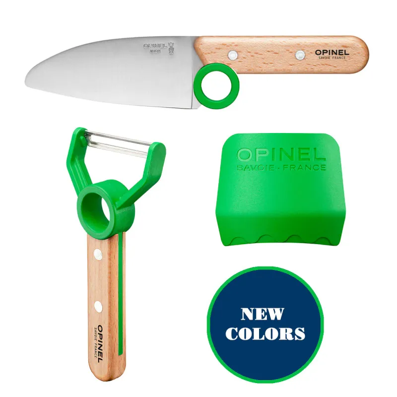 Le Petit Chef 3-pc w/peeler Green