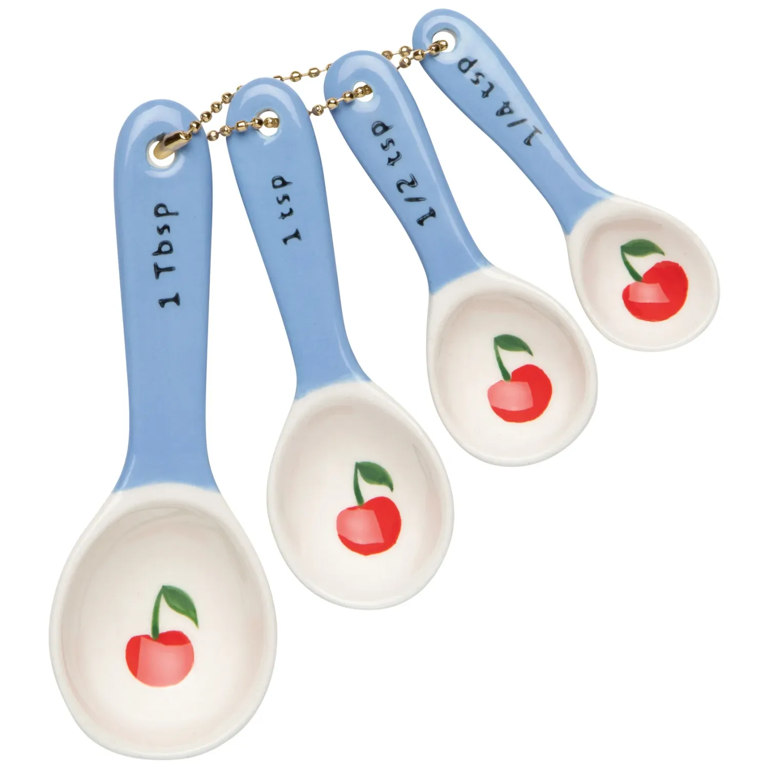 Set/4 MeasuringSpns VeryCherry