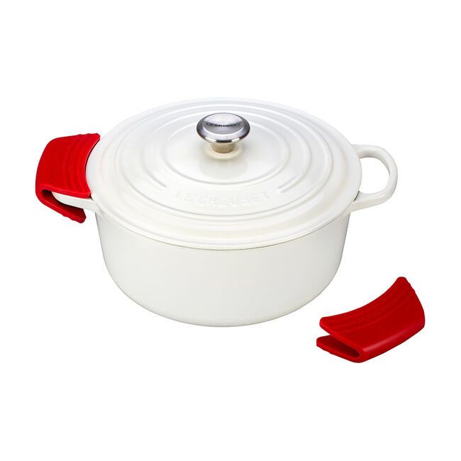 Silicone Pot Grips - Cerise