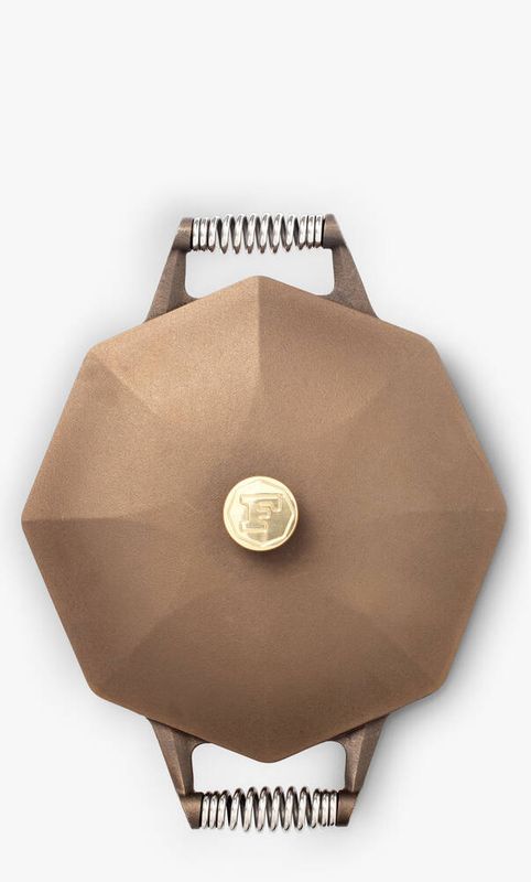 14" Assembled Cast-Iron Skillet w/lid
