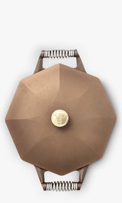 14" Assembled Cast-Iron Skillet w/lid