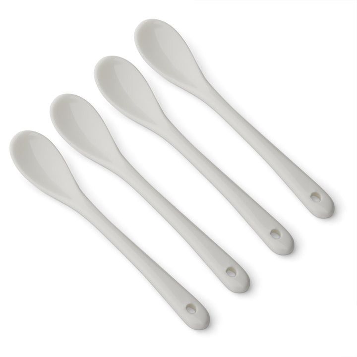RSVP Porcelain Egg Spoon Set/4