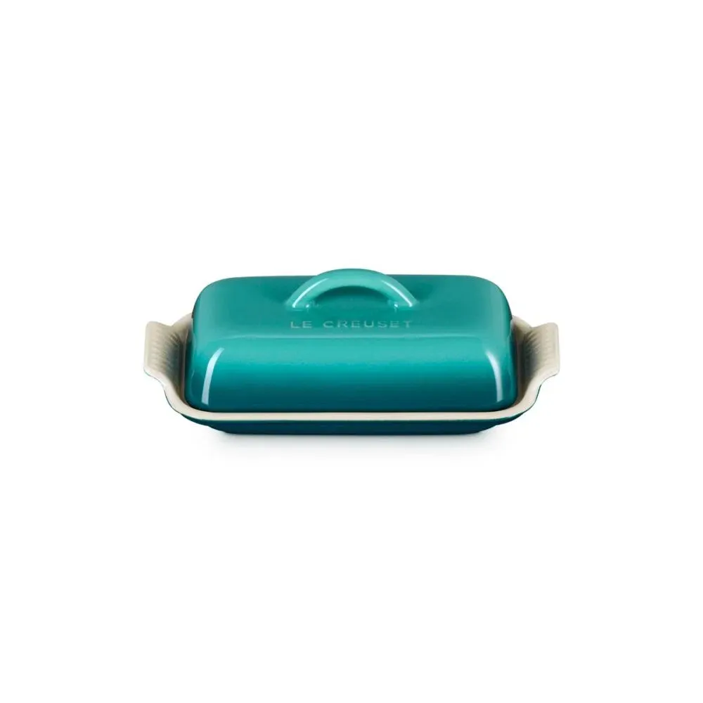 Heritage Butter Dish Blue Riviera