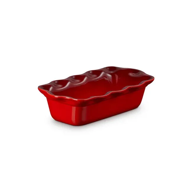Heritage Fluted Loaf Pan - Cerise