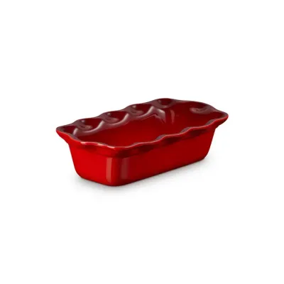 Heritage Fluted Loaf Pan - Cerise