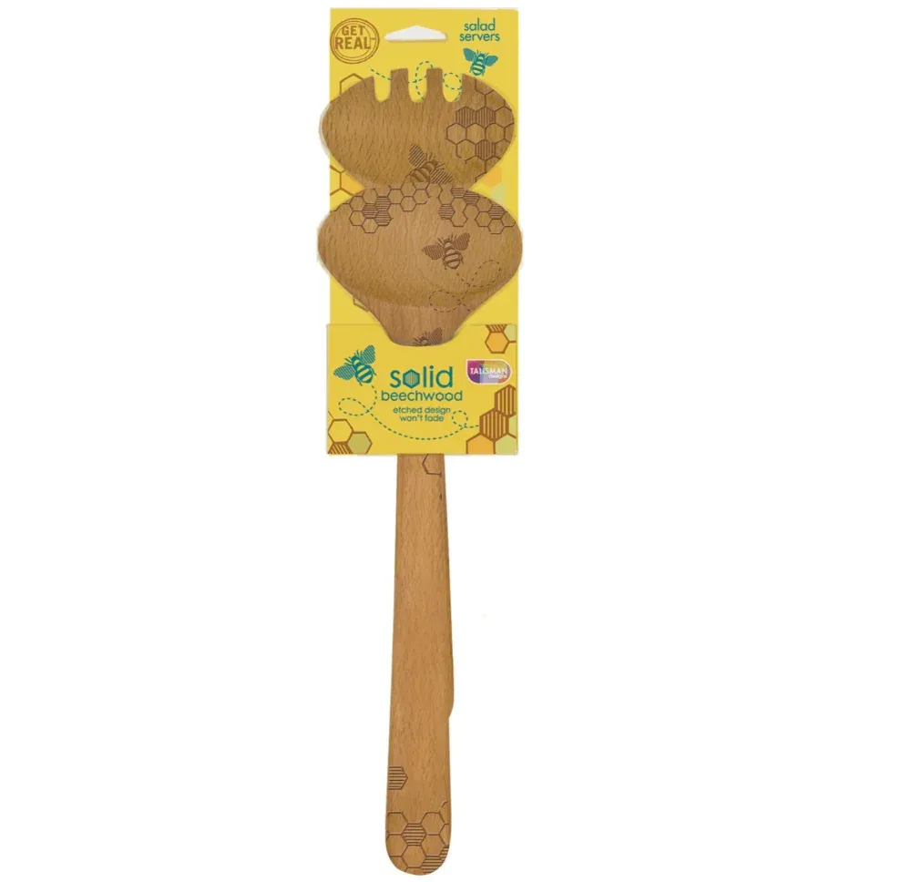 Salad Server Set - Bee